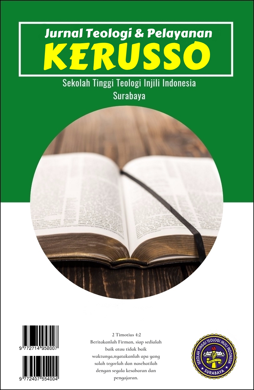 Jurnal Teologi & Pelayanan KERUSSO