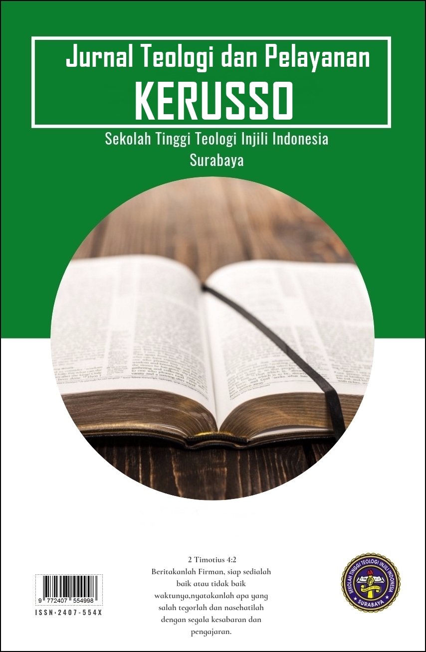 Jurnal Teologi & Pelayanan KERUSSO
